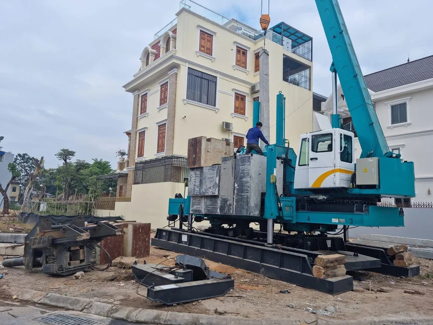 Ép Cọc Bê Tông Hà Đông