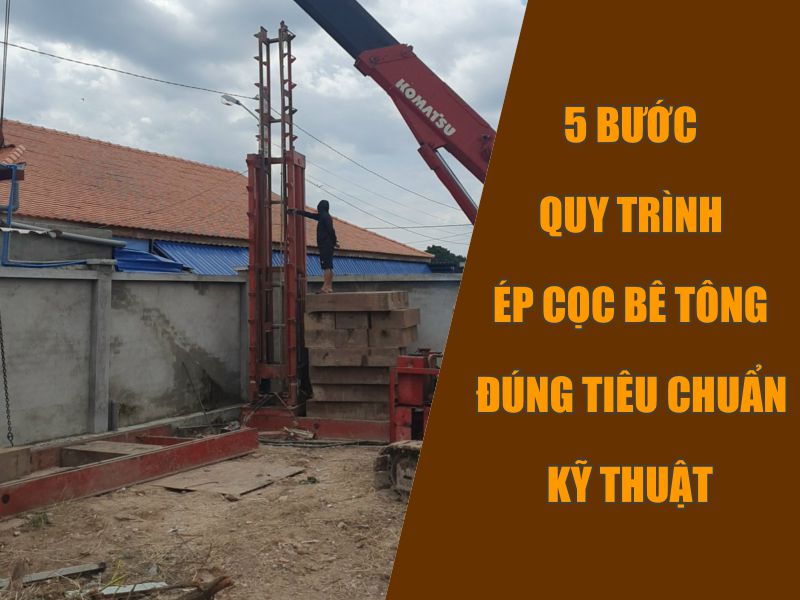 tiêu chuẩn thi công ép cọc
