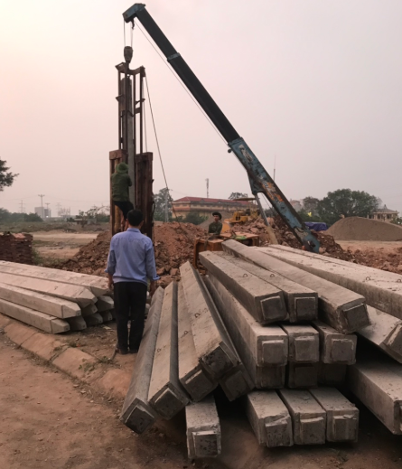 ép cọc bê tông Hoàn Kiếm