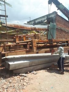 ép cọc bê tông Hoàng Mai