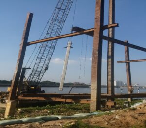 ép cọc bê tông Tây Hồ