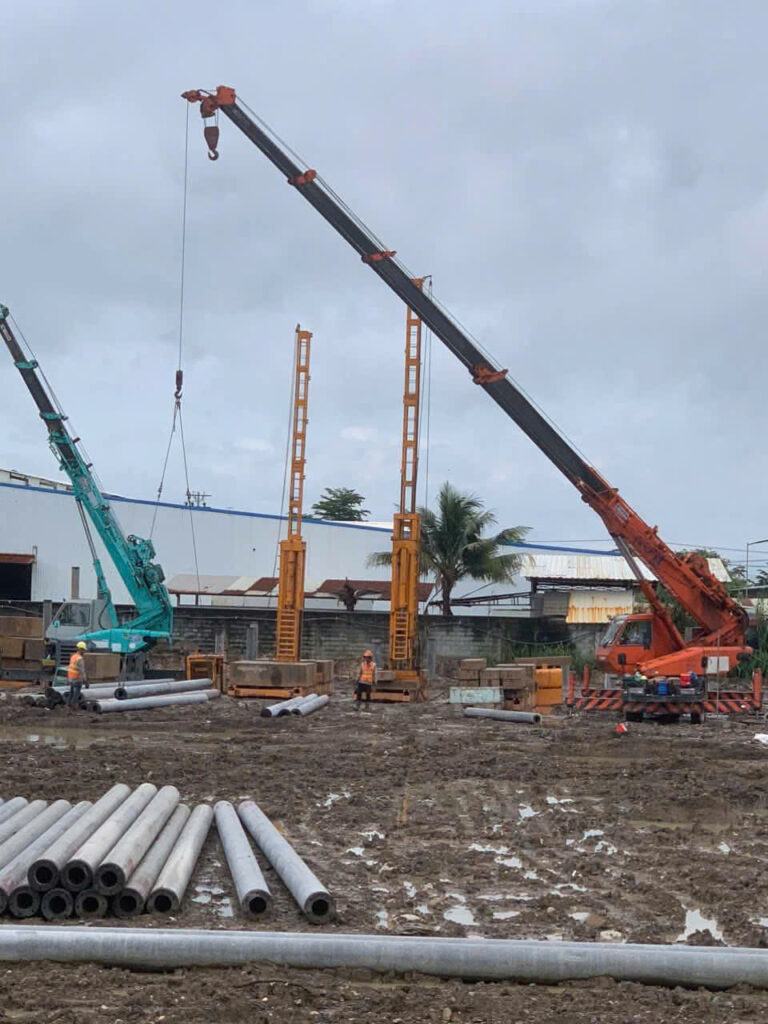 ép cọc bê tông Thanh Trì