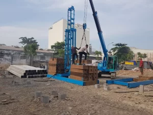 ép cọc bê tông Thanh Trì